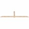 Ekena Millwork Eugene Smooth Timber Gable Bracket, Douglas Fir, 84"W x 24"H x 1 1/2"D x 3 1/2"F, 7/12 Pitch GBW084X24X0204EUG00SDF - alternate 2